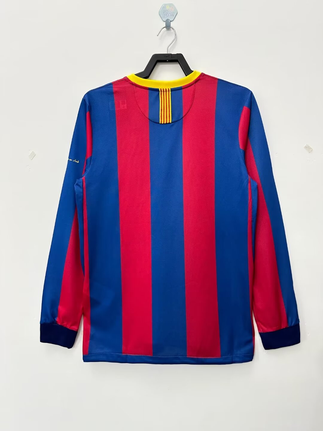 Barcelona 2010-2011 Long Sleeve Home Kit