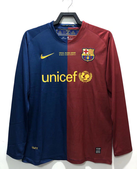 Barcelona 2008-09 Long Sleeve Home Kit