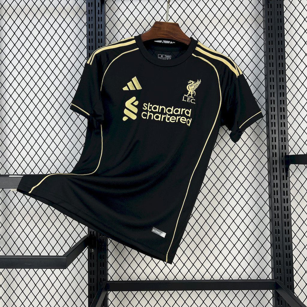 Liverpool 25/26 Black Gold Special Edition Kit