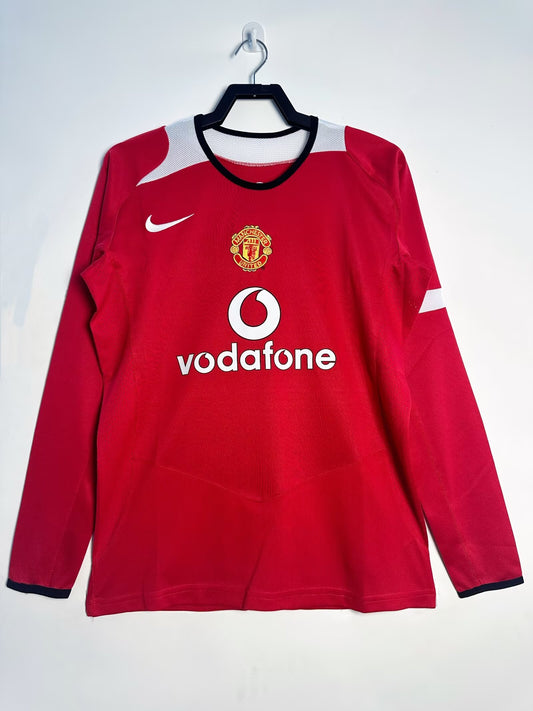 Manchester United 2005-2006 Long Sleeve Home Kit