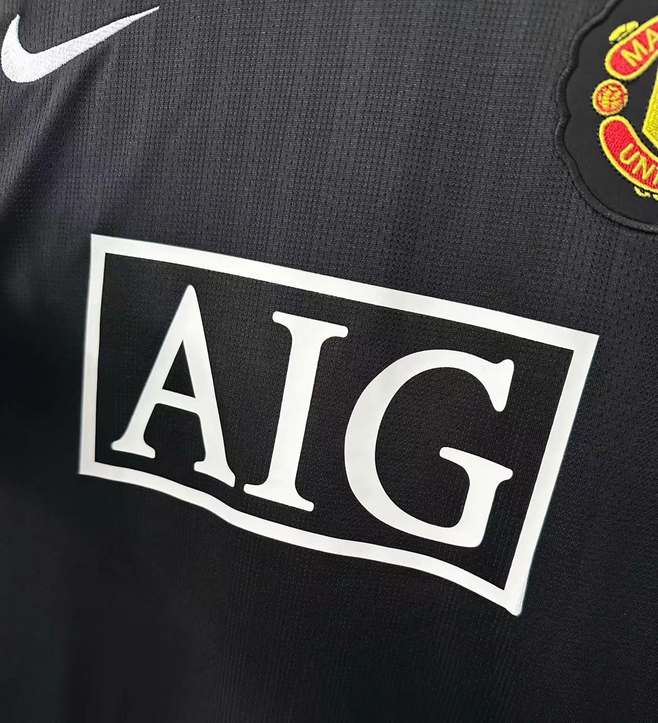 Manchester United 2007-2008 Long Sleeve Kit