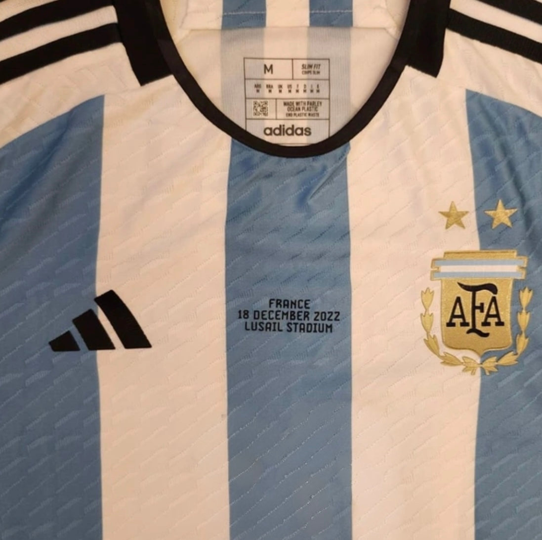Argentina ‘’2022 World Cup Final’’ Limited edition Kit