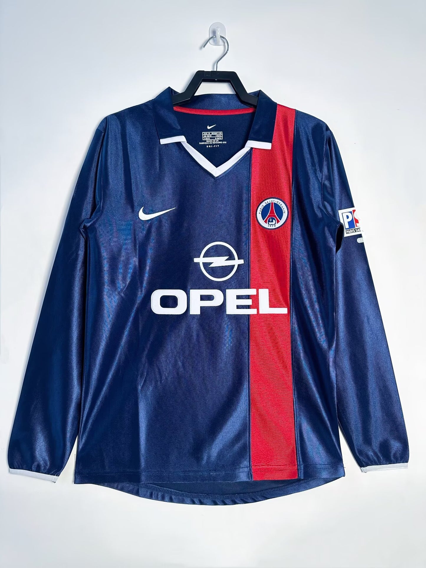 PSG 2001-2002 Long Sleeve Home Kit