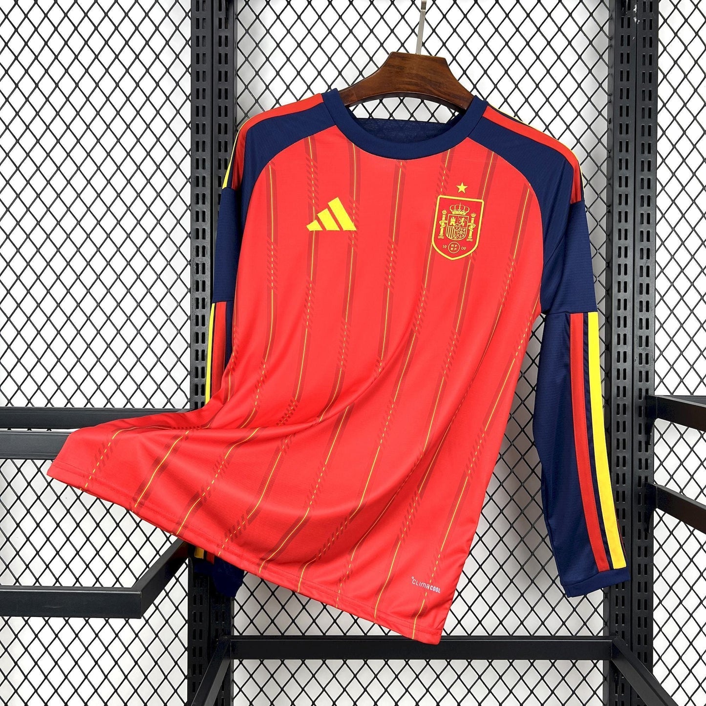 2026 Spain Home World Cup Kit Long Sleeve